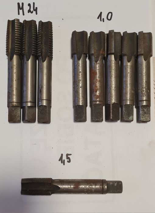 Gwintowniki M14 - M24, M27 i 3/4"