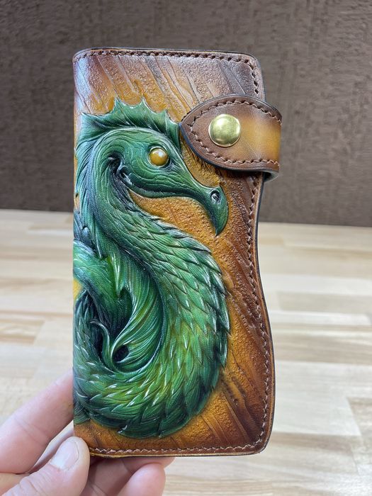 Жіночий шкіряний гаманець,ручна робота,натуральна шкіра, подарунок