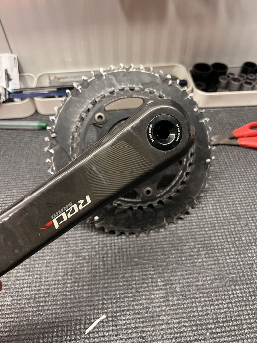 Pedaleira Sram RED com potenciometro