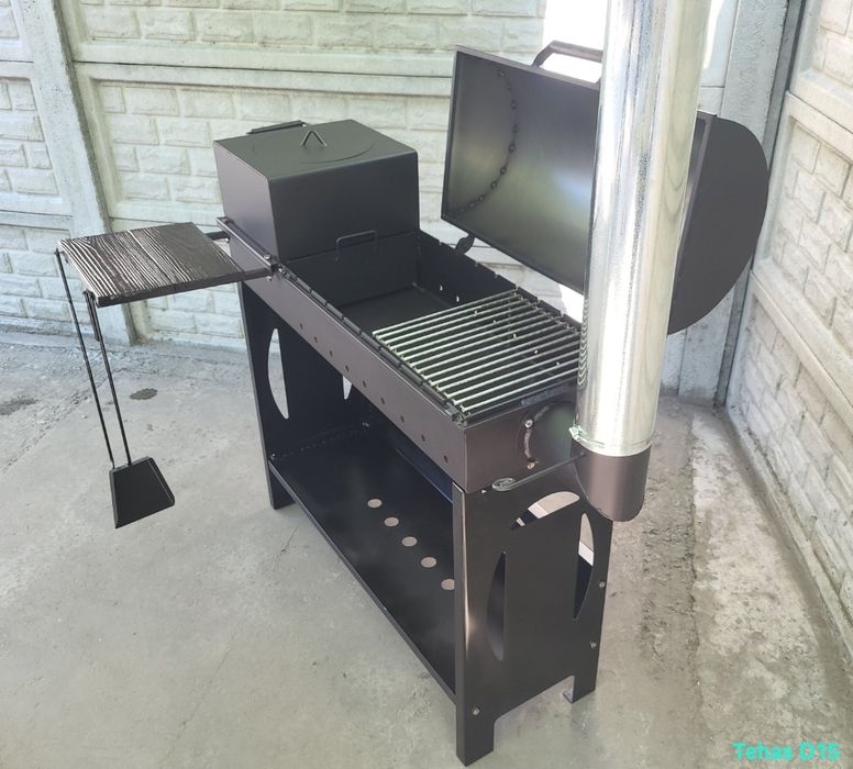 • 4 мм• Мангал / Печь под Казан / Смокер Коптильня / Барбекю / Гриль