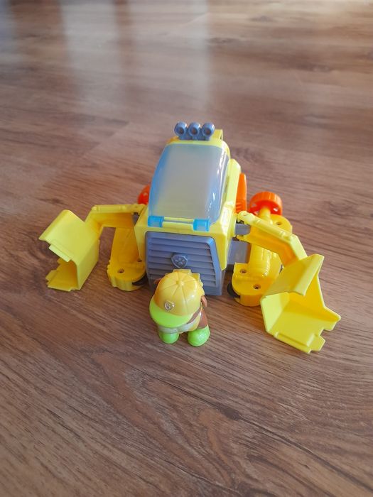 Psi Patrol piesek Rubble i jego pojazd