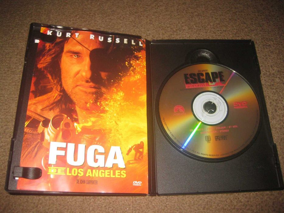 DVD "Escape from L.A." starring Kurt Russell / Rare!64398436567297122