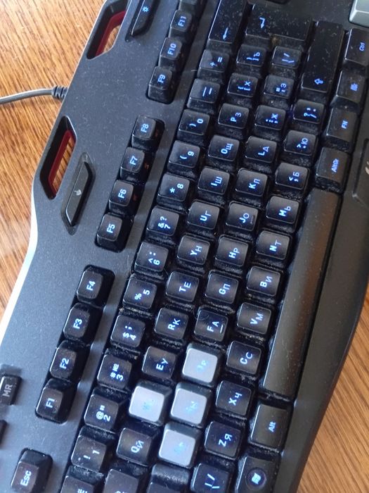 Ігрова клавіатура Logitech G105