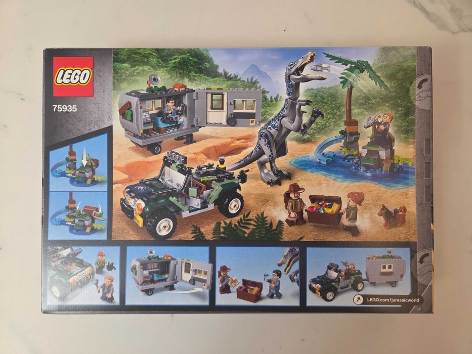 LEGO 75935 Starcie z Barionyxem. Poszukiwanie Skarbów