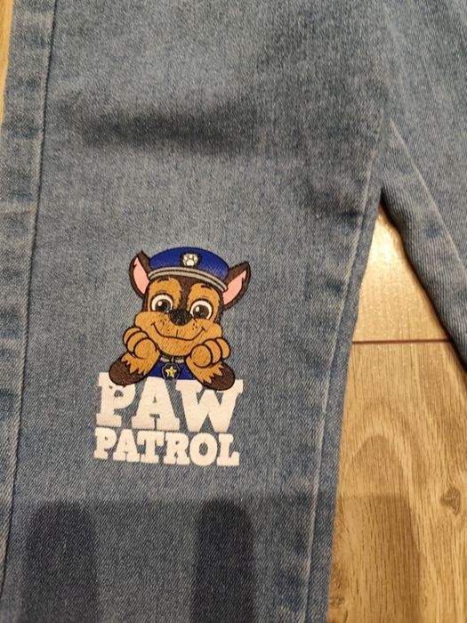Spodnie jeansy Sinsay 98 Psi Patrol