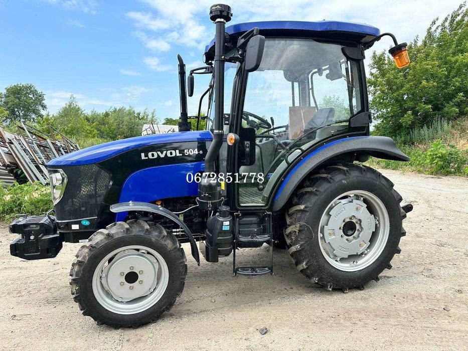 Міні-Трактор Foton-Lovol FT 504 CNC з виносним важелем Великі колеса