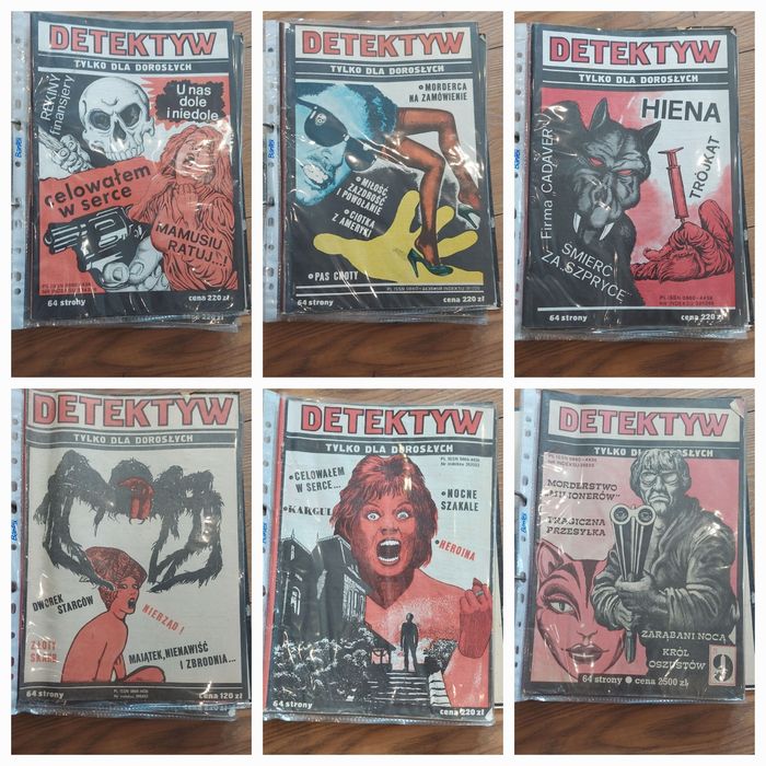 Miesięcznik czasopismo Detektyw
