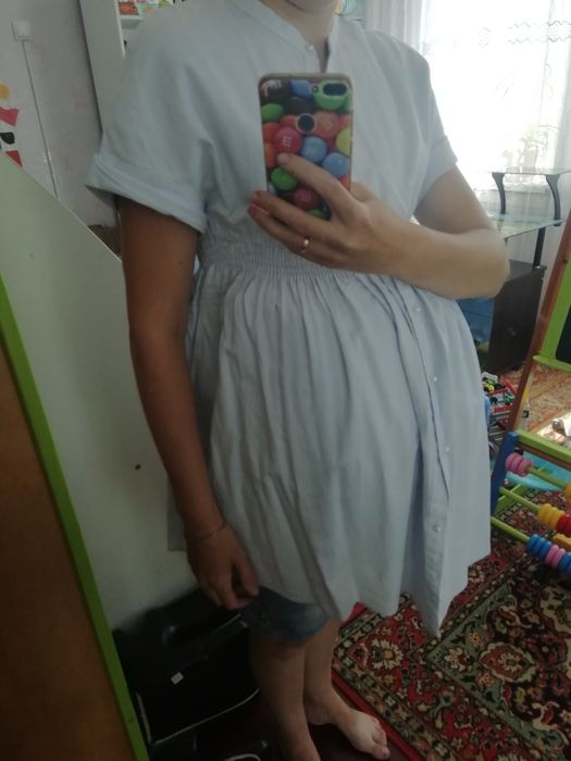 Туника рубашка для беременных