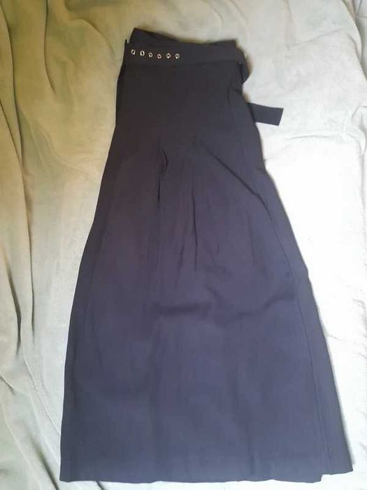 Spódnica maxi plisowana steampunk gothic