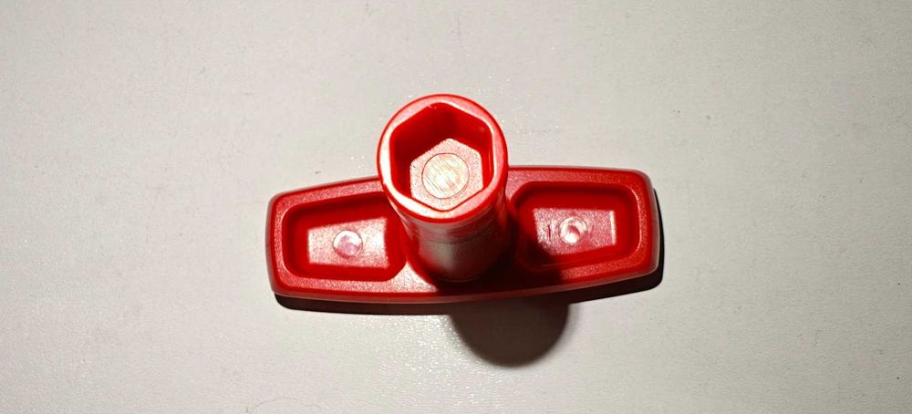 Nowe pokrętło regulacji odbicia Rebound RockShox czerwone imbus