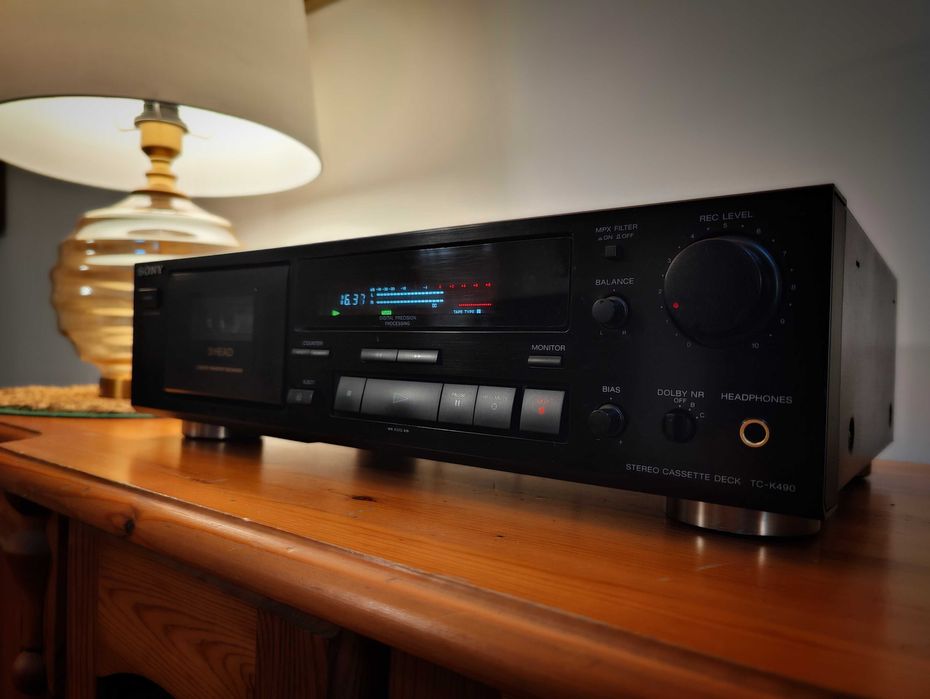 Sony TC-K490 magnetofon 3 głowicowy deck