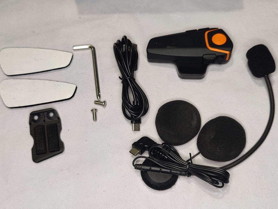 Intercomunicador profissional bluetooth Auricular Capacete Moto, BT-S2