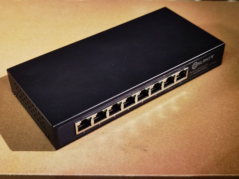 POE Switch пасивний ( свіч ) 1000mb 7poe + 1uplink.