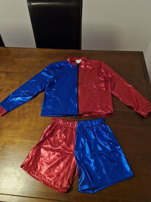 Fato de carnaval de Arlequina (Harley Quinn)