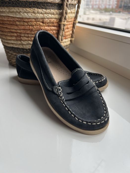 Мокасини/лофери дитячі. Camelot, Іспанія. Шкіра.