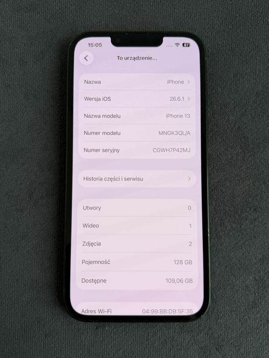 iPhone 13 128gb zielony