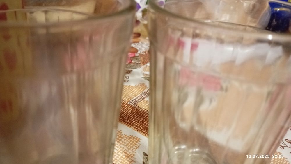 Граненые  стаканы 6 шт.