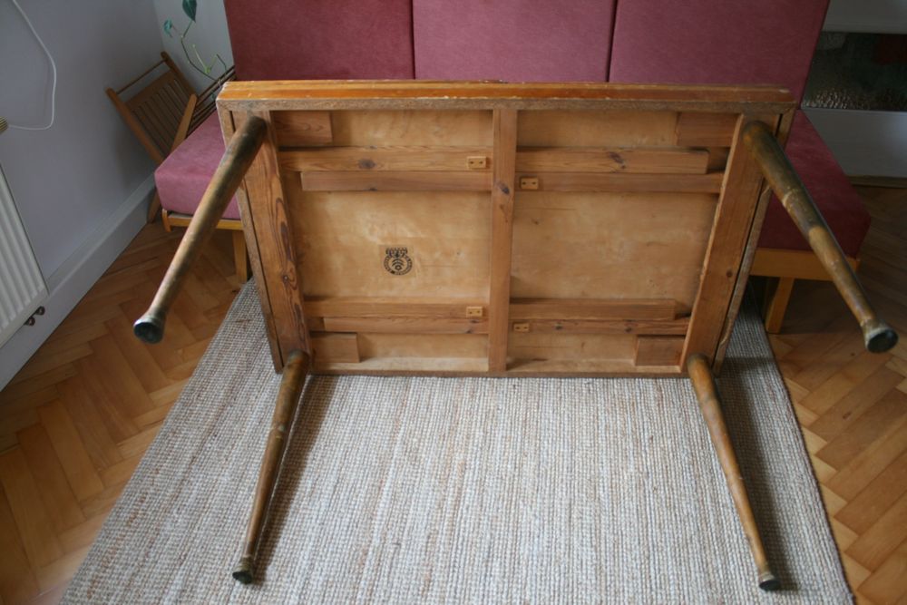 Stół Marian Grabiński Krakowskie FM PRL lata 60 modern vintage