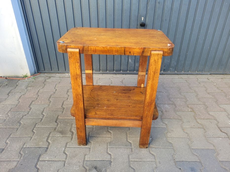 Stolik pod telewizor styl art deco lata 50 a 60te warto