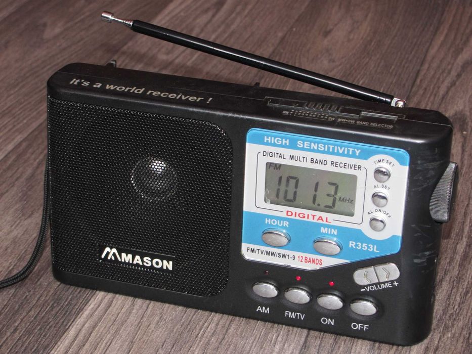 Радіоприймач Mason R353L, MW, SW, FM