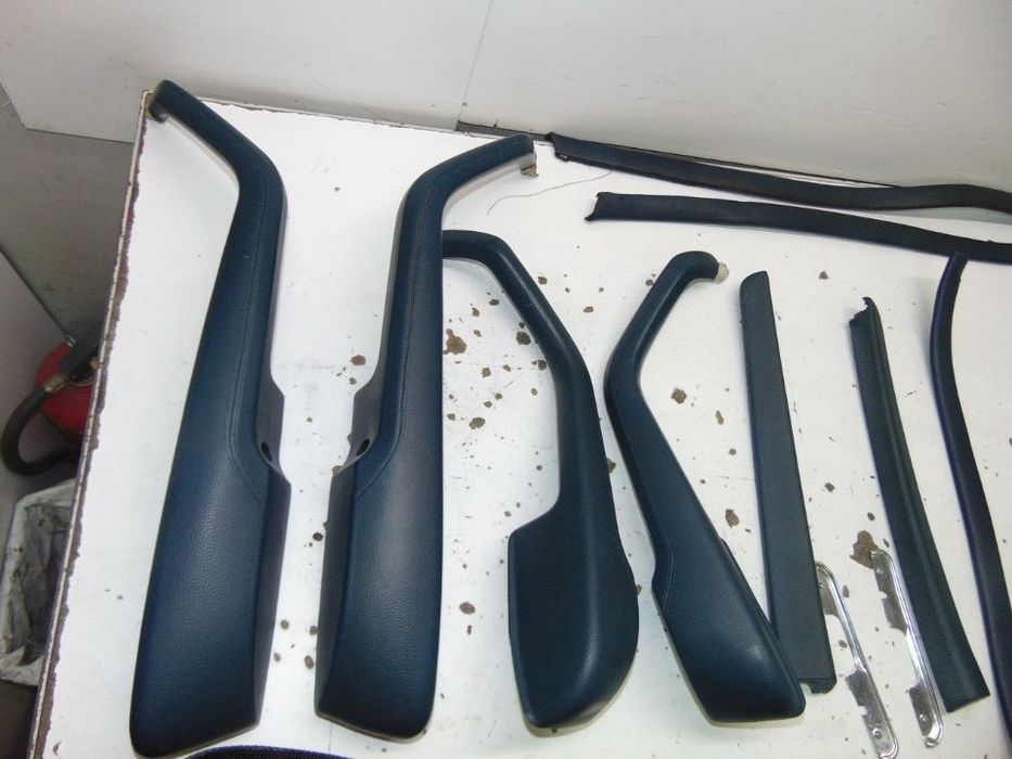 Mercedes w116 puxadores/apoio de braço e guarnições decorativas