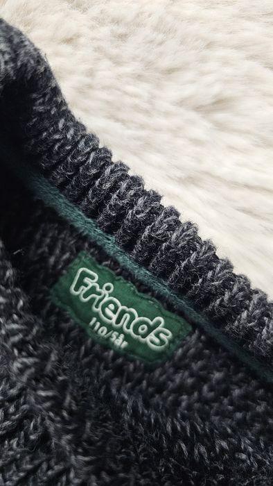 Sweter chłopięcy 110 cm bawełna