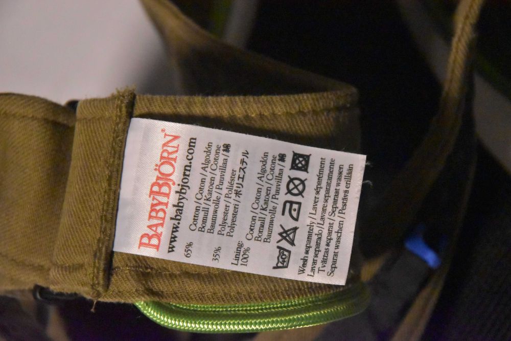 Nosidło BabyBjorn Active zielone