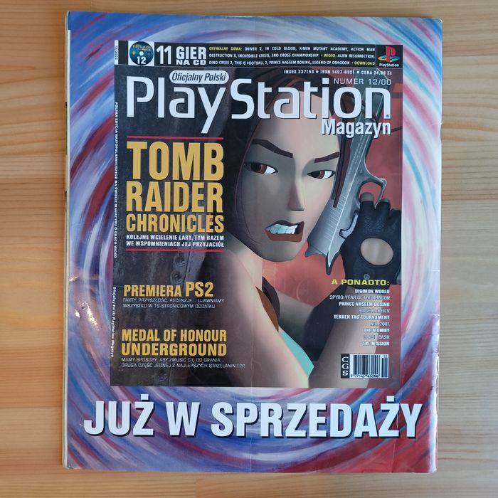 Magazyn Total PlayStation nr 4 2000r. płyta CD demo PSX unikat