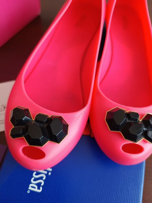 Melissa baleriny fuksja koturn 37