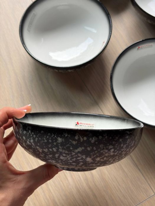 Maxwell & Williams Caviar Granite – komplet 5 miseczek