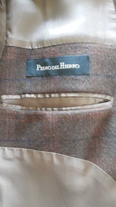 Casaco Homem Pedro Del Hierro Lã & Caxemira Tam 52