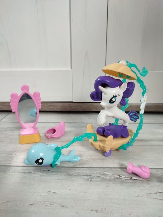 Rarity syrena + akcesoria My little Pony