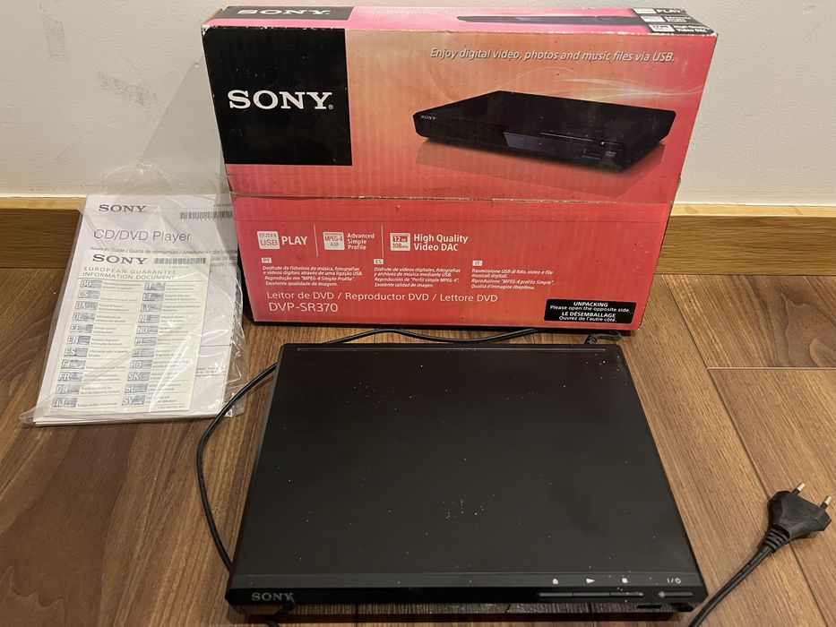 Vendo dvd sony ( entrada scarlet)