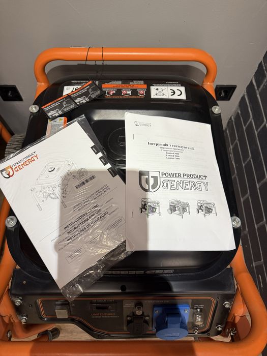 Генератор 6,5кВт GENERGY Іспанія