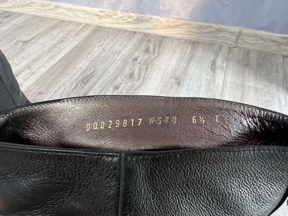 Високі шкіряні черевики Salvatore Ferragamo