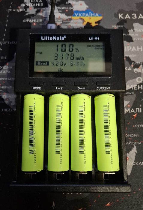 Акумулятори 18650 Li-ion TerraE INR 30E (3200 mAh)