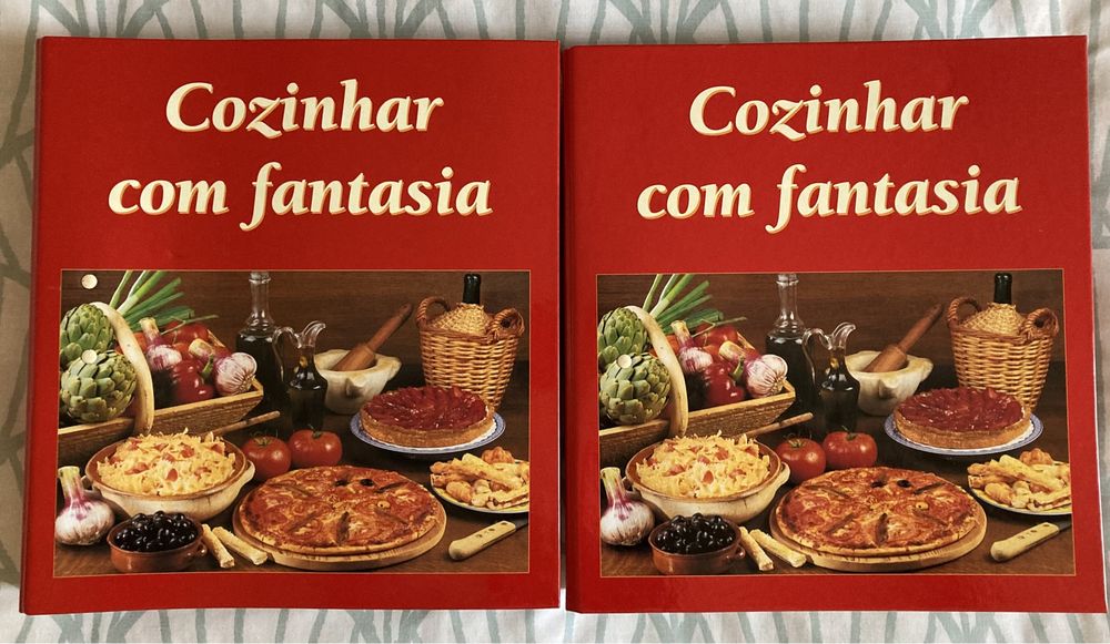 Livro Cozinhar com Fantasia, de Paolo Patanè (Colecção Completa)