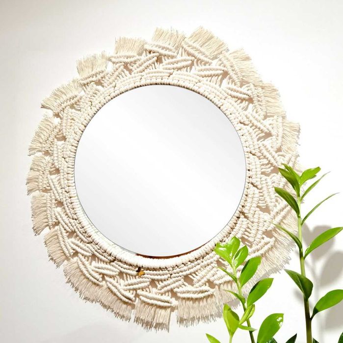 MIroir Natura em macramé | NOVO
