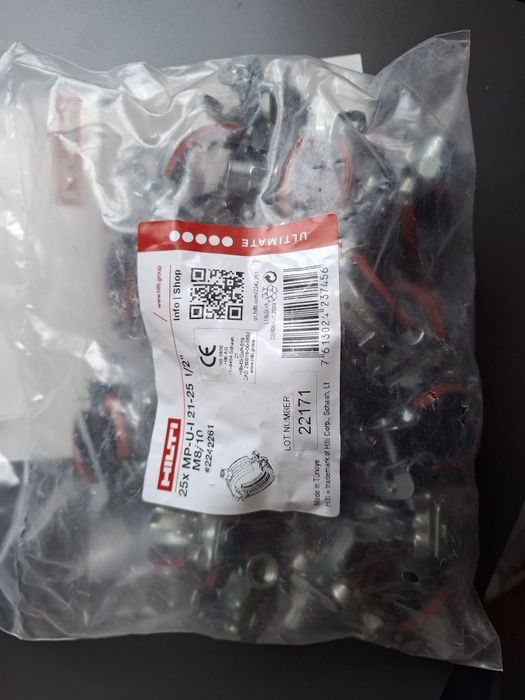 Sprzedam opaski do rur hilti 21-25 1/2