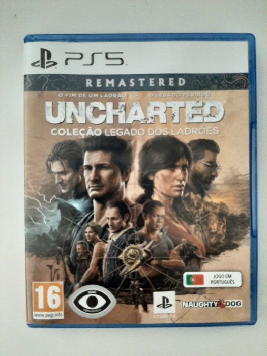 PS5 - Uncharted Coleção Legado dos Ladrões