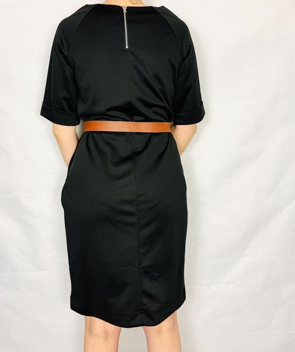 Czarna sukienka z kieszeniami S/M 36/38