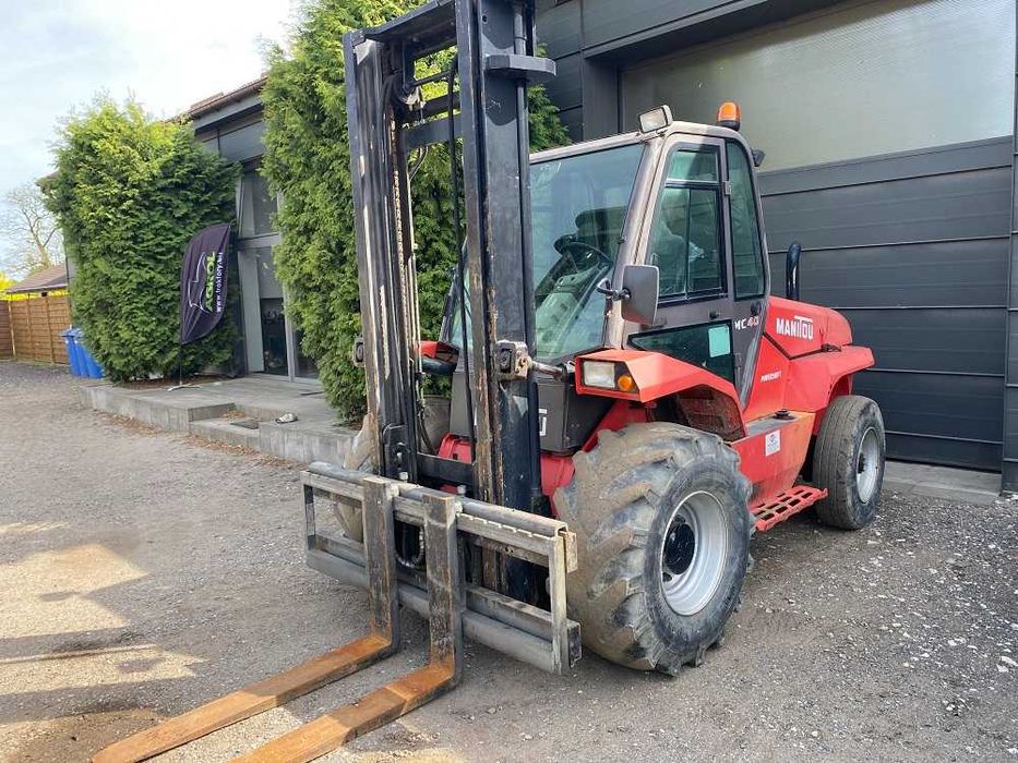 wózek widłowy terenowy MANITOU MC40, 2005r, super stan.