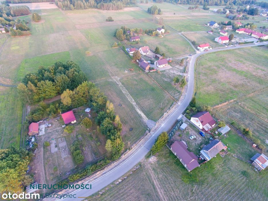Działka budowlana z WZ 19,98a- Hucina