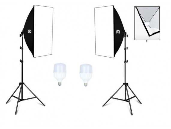 Набір постійного світла Puluz PU5070-2 Led Softbox Kit
