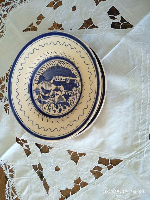 Pratos antigos Cantão Azul