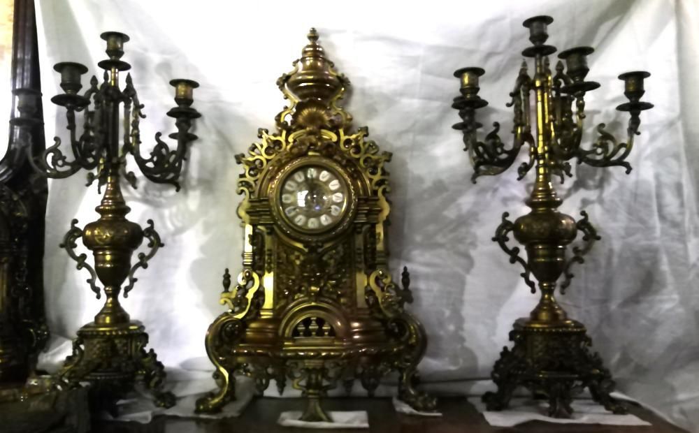 Garniture Bronze Alemão