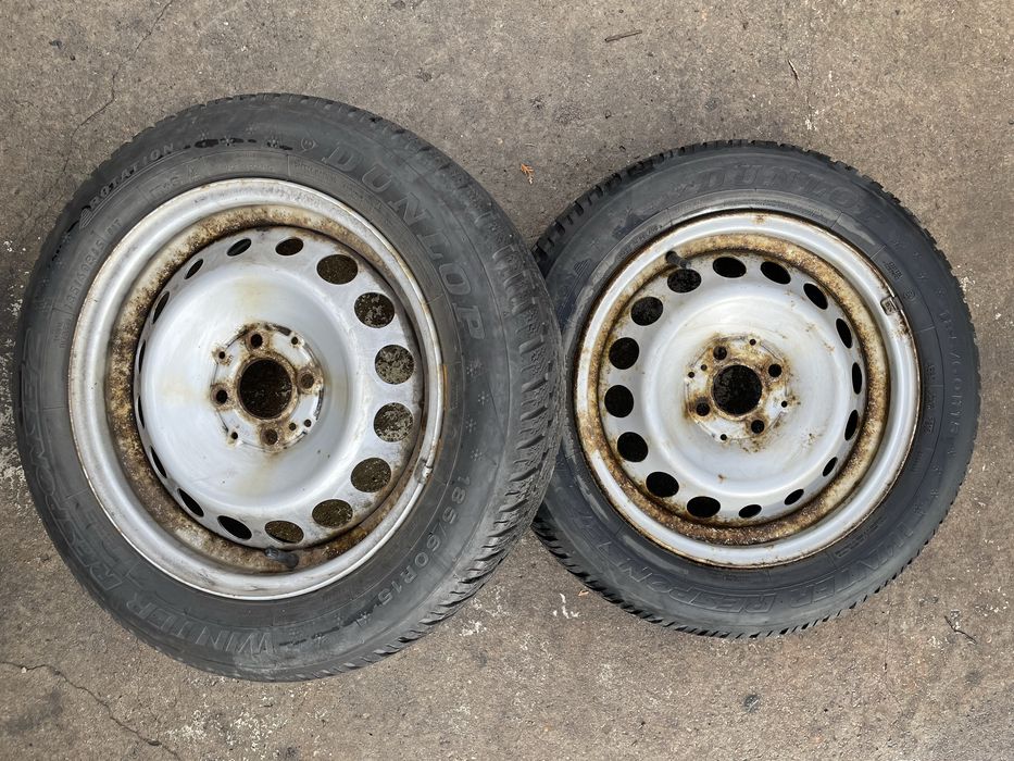 Зимова резина з дисками ET42 dunlop 185/60 R15