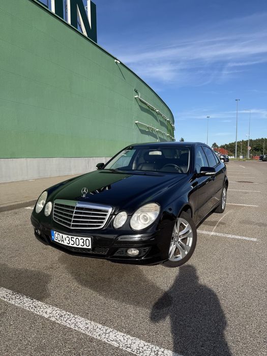 Mercedes-Benz Klasa E Mercedes-Benz E220 CDI W211 FL • 2008 • Automat • Skóra • 204 tys. km