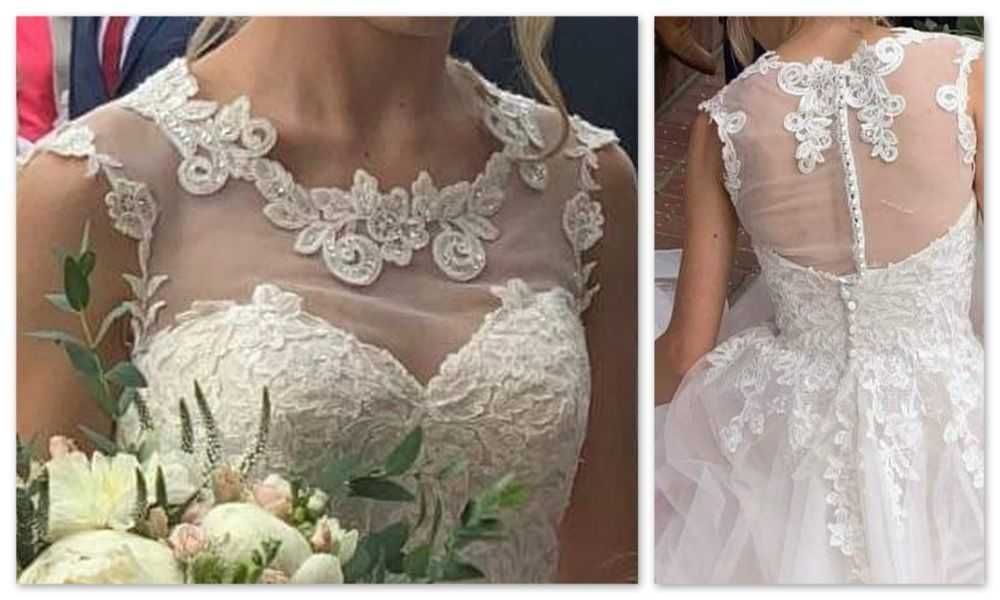 Bolerko ślubne rozmiar 34