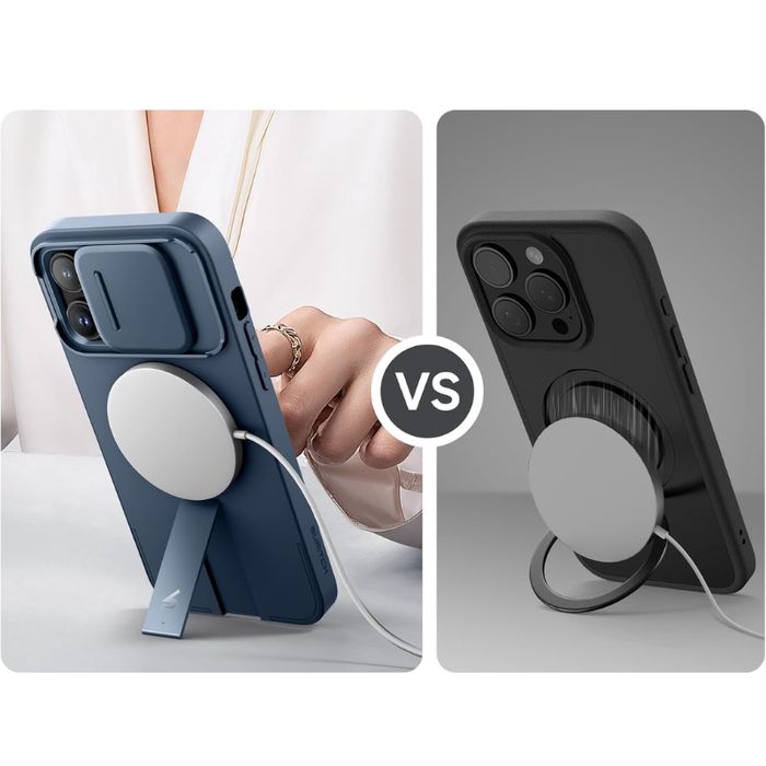 SURITCH etui iPhone 14 Pro Max MagSafe osłona aparatu podstawka